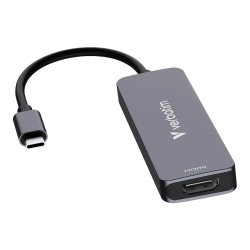 Hub USB-C Verbatim wieloportowy z 4 portami, szary 32155