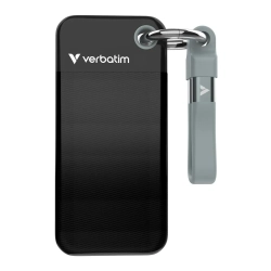 Dysk zewnętrzny SSD Verbatim Pocket czarny/szary, 2000 GB, czarny 32194