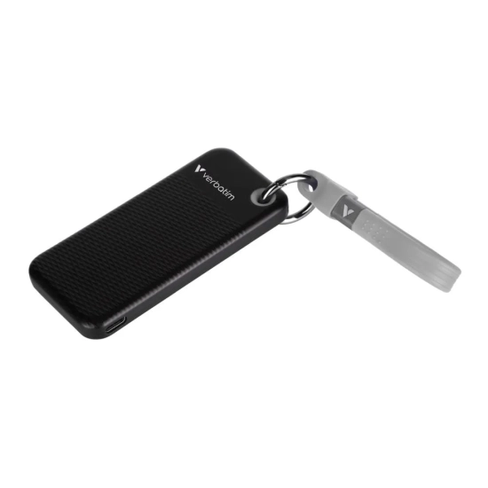 Dysk zewnętrzny SSD Verbatim Pocket czarny/szary, 2000 GB, czarny 32194