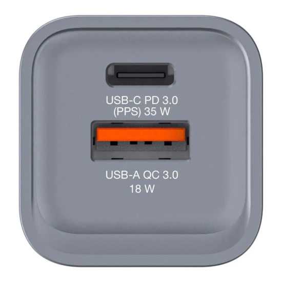 Ładowarka Verbatim GaN 32200 35W USB-C + USB-A
