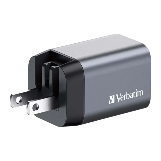 Ładowarka Verbatim GaN 32200 35W USB-C + USB-A