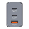 Ładowarka Verbatim GaN 32201 65W 2x USB-C + USB-A