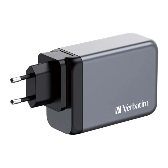 Ładowarka Verbatim GaN 32205 240W 3x USB-C + USB-A
