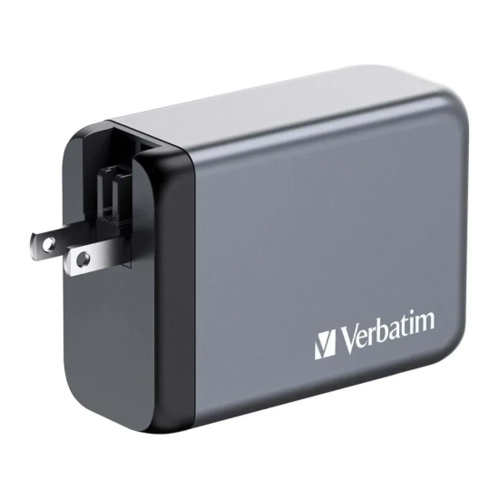 Ładowarka Verbatim GaN 32205 240W 3x USB-C + USB-A