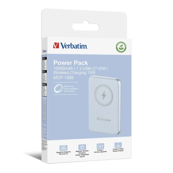Powerbank Verbatim Charge 'n' Go 10000 mAh 32247 niebieski