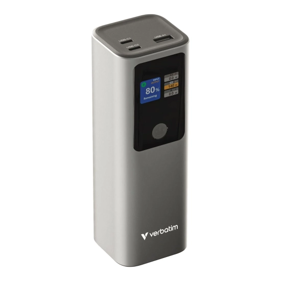 Powerbank Verbatim Charge 'n' Go 32269 27000mAh 140W szary