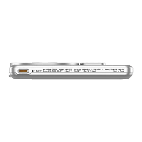 Powerbank Verbatim Charge 'n' Go 32276 5000mAh 20W srebrny