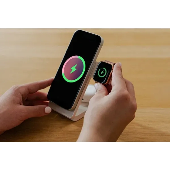 Powerbank Verbatim Charge 'n' Go Qi2 32296 10000 mAh 30W biały