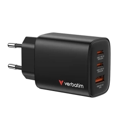 Ładowarka Verbatim Essentials 32352 GaN 65W czarna