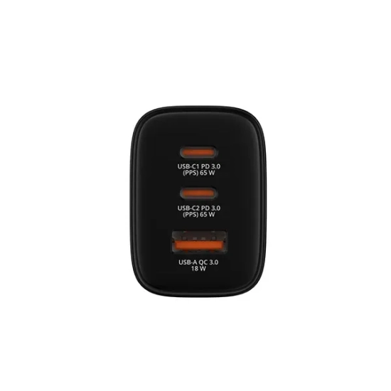 Ładowarka Verbatim Essentials 32352 GaN 65W czarna