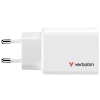 Ładowarka Verbatim Essentials 32353 GaN 65W biała