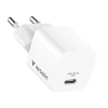 Ładowarka Verbatim Mini GaN 32395 USB-C 20W biała