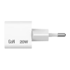 Ładowarka Verbatim Mini GaN 32395 USB-C 20W biała