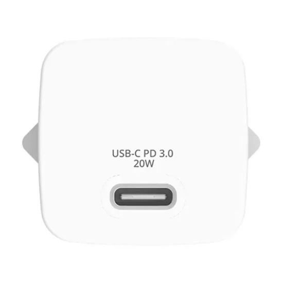 Ładowarka Verbatim Mini GaN 32395 USB-C 20W biała