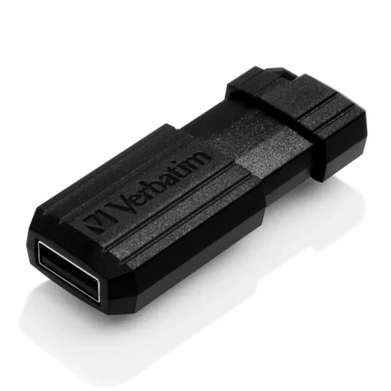 Verbatim Pendrive PinStripe 8 GB USB 2.0 czarny 49062