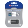 Verbatim Pendrive PinStripe 32 GB USB 2.0 czarny 49064