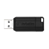 Verbatim Pendrive PinStripe 128 GB USB 2.0 czarny 49071
