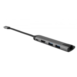 Hub USB-C Verbatim 49141 HDMI Ethernet USB 5-portowy