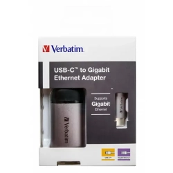 Adapter USB-C Gigabit Ethernet Verbatim 49146