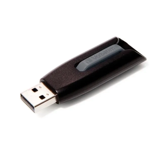 Pendrive Verbatim USB 3.0, 256 GB, V3, Store N Go, czarny, USB A 49168