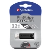 Verbatim Pendrive PinStripe 32 GB USB 3.2 Gen 1 czarny 49317