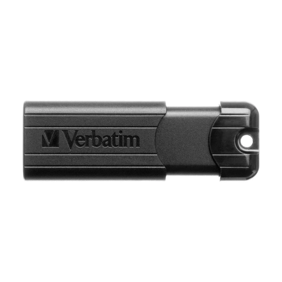 Pendrive Verbatim USB 3.0, 256 GB, PinStripe, Store N Go, czarny, 49320