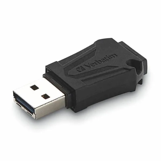 Pendrive Verbatim ToughMAX 16 GB MPN 49330 w kolorze czarny, ze złączem USB-A.