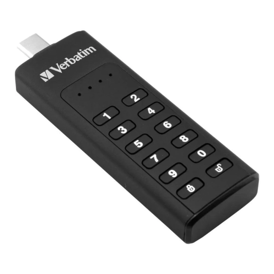 Verbatim Keypad Secure 49431 64 GB USB-C AES 256