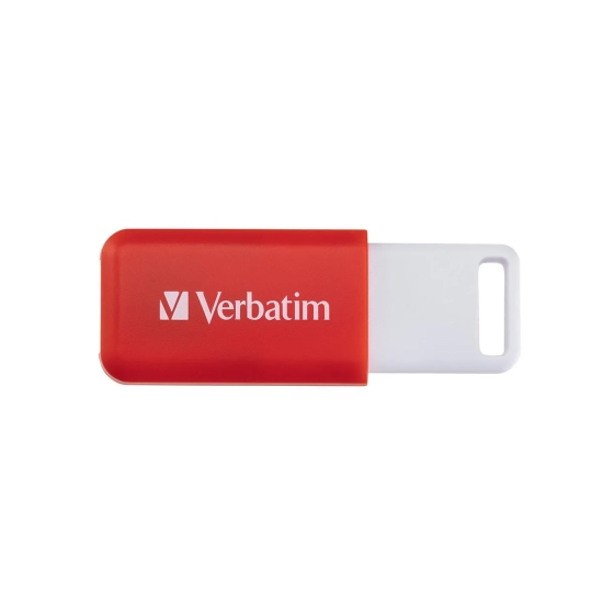 Verbatim Pendrive DataBar 16 GB USB 2.0 czerwony 49453