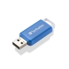 Pendrive Verbatim USB 2.0, 64 GB, DataBar, niebieski, 49455