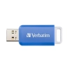 Pendrive Verbatim USB 2.0, 64 GB, DataBar, niebieski, 49455