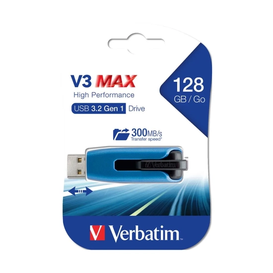 Verbatim Pendrive V3 MAX 128 GB USB-A 49808