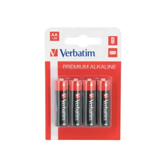 Baterie Verbatim AA alkaliczne 4 szt. 49921