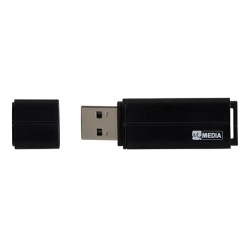 Pendrive MyMedia MyUSB 16 GB MPN 69261 w kolorze czarny, ze złączem USB-A.