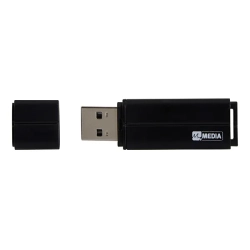 Pendrive MyMedia MyUSB 64 GB, model 69263, złącze USB-A, USB 2.0, kolor czarny.
