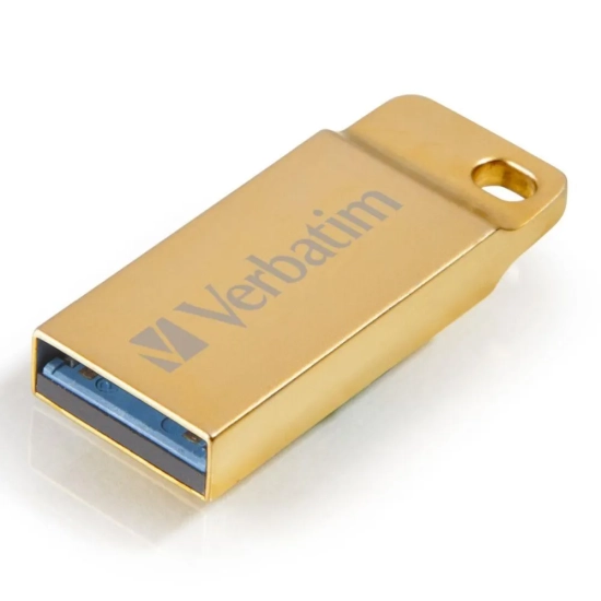 Pendrive Verbatim USB 3.0, 32 GB, Metal Executive, Store N Go, złoty 99105