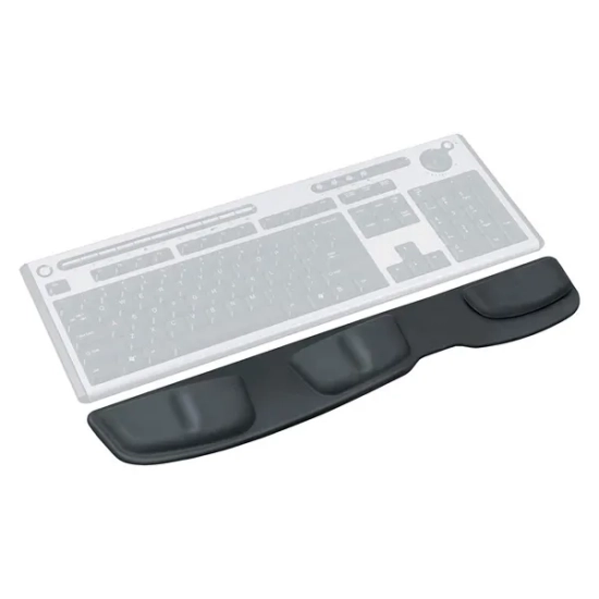 Podkładka pod klawiaturę Fellowes Health-V czarna 9182801