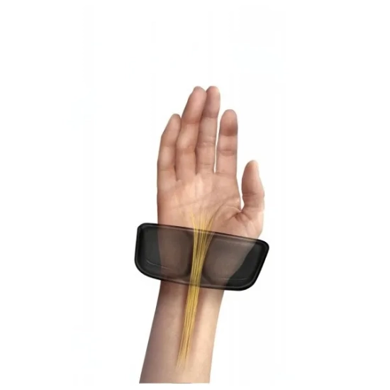 Podkładka pod klawiaturę Fellowes Health-V czarna 9182801
