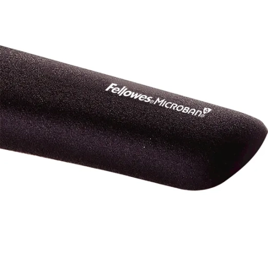 Podkładka pod klawiaturę Fellowes PlushTouch czarna 9252103