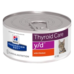 Hill's Prescription Diet Thyroid Care Feline y/d - karma dla kota z chorą