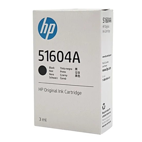 Oryginalny tusz HP 51604A, czarny
