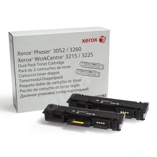 Oryginalny toner Xerox dual pack 106R02782, czarny