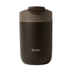 Kubek termiczny OUTIN OT-TUM-01-TB 350 ml brązowy. Zdjęcie przedstawia dokładny wariant OT-TUM-01-TB. Kubek termiczny OUTIN OT-TUM-01-TB 350 ml brązowy. Zdjęcie przedstawia dokładny wariant OT-TUM-01-TB.