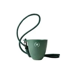 Filiżanka OUTIN Rebrew OT-CUP-01 90 ml zielona. Zdjęcie przedstawia dokładny wariant OT-CUP-01.