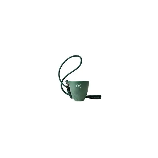 Filiżanka OUTIN Rebrew OT-CUP-01 90 ml zielona. Zdjęcie przedstawia dokładny wariant OT-CUP-01.