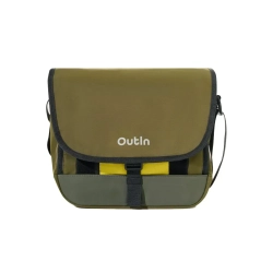 Torba OutIn Flex Messenger na sprzęt kawowy zielona