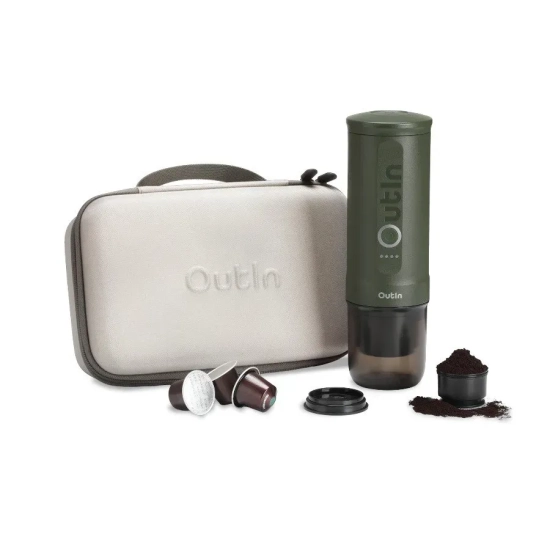 Zestaw OUTIN Nano Travel Kit zielony z etui
