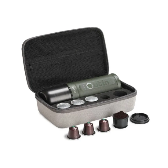 Zestaw OUTIN Nano Travel Kit zielony z etui