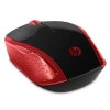 Mysz bezprzewodowa HP 200 2HU82AA czerwona