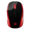 Mysz bezprzewodowa HP 200 2HU82AA czerwona